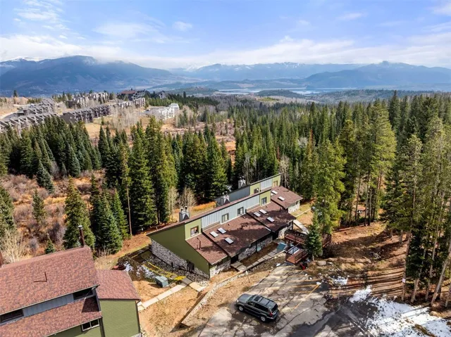 a view of a city from a balcony