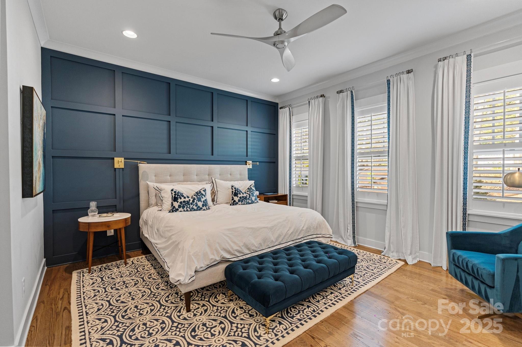 1502 Matthew McClure Circle Davidson, NC 28036 - Photo 19 of 48 a bedroom with a bed rug and window