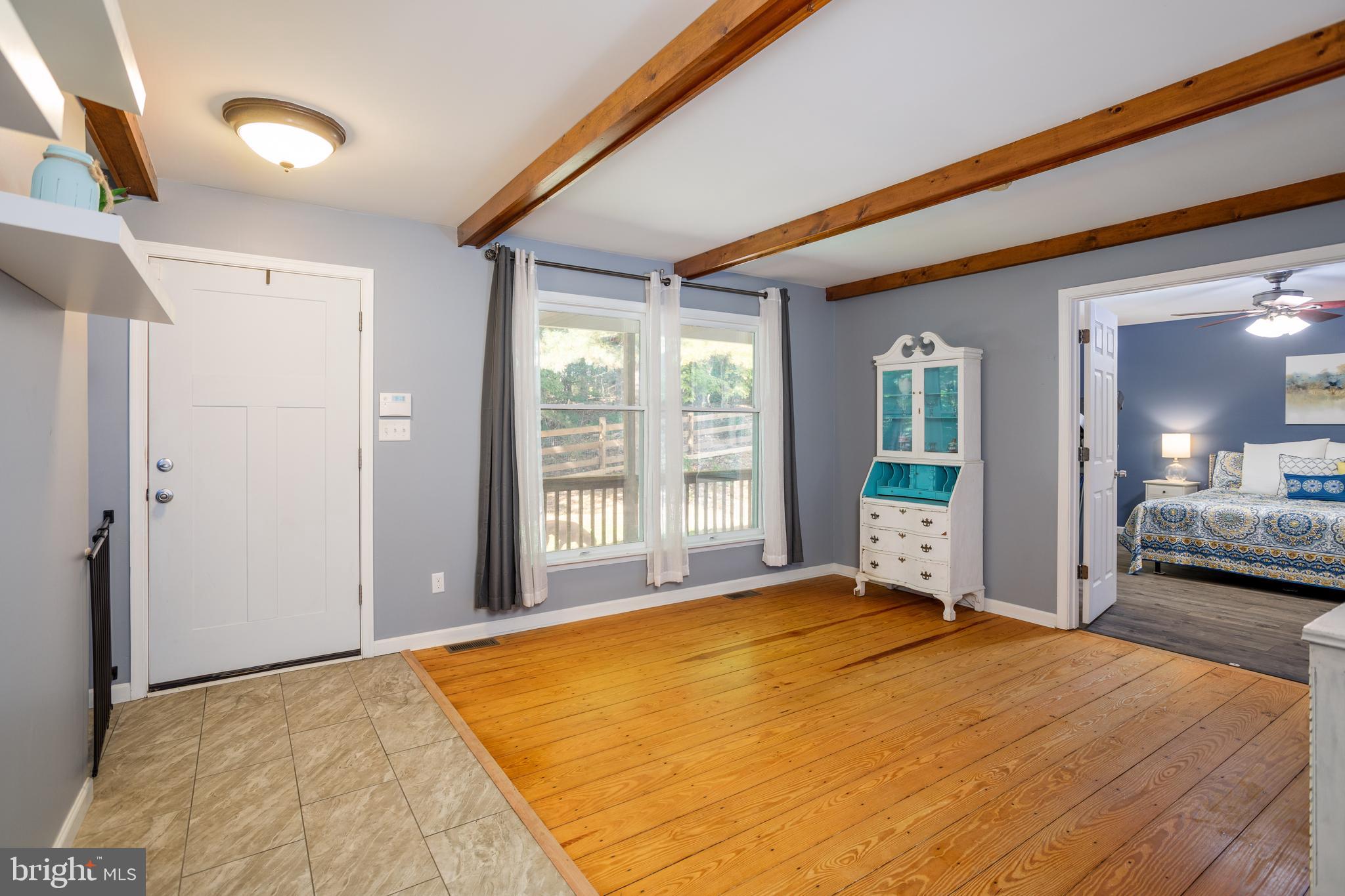 Bright, open entryway