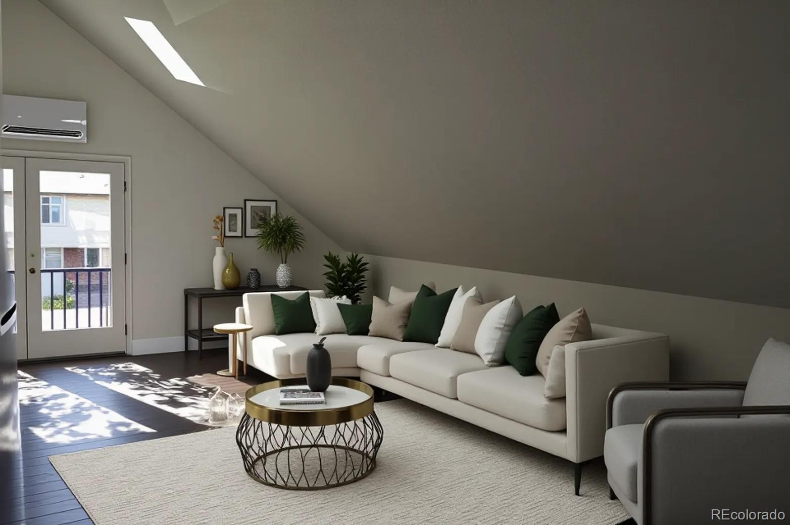 2931 North Williams Street Denver, CO 80205 - Photo 5 of 12 a living room with furniture and a window