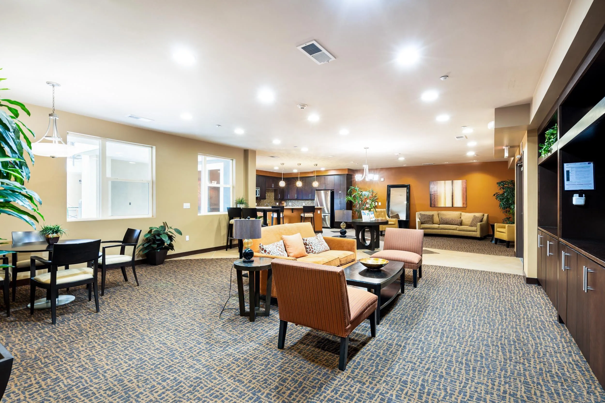 3650 Fifth Avenue, Unit 415 San Diego, CA 92103 - Photo 26 of 31 a living room with furniture and a large window