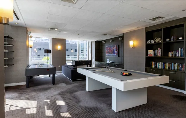 a view of kitchen island with breakfast area
