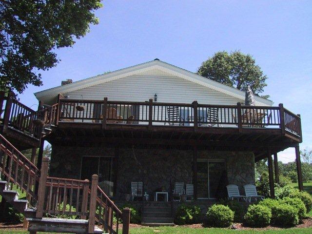 59 Monte Vista Road Union Hall, VA 24176 - Photo 12 of 20 Rear Exterior View of Home
