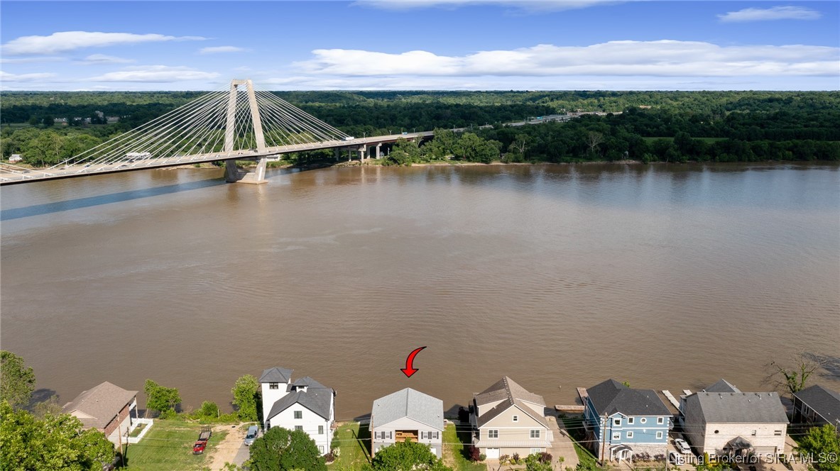 4818 Upper River Road Jeffersonville, IN 47130 - Photo 3 of 75 View of the East End Bridge