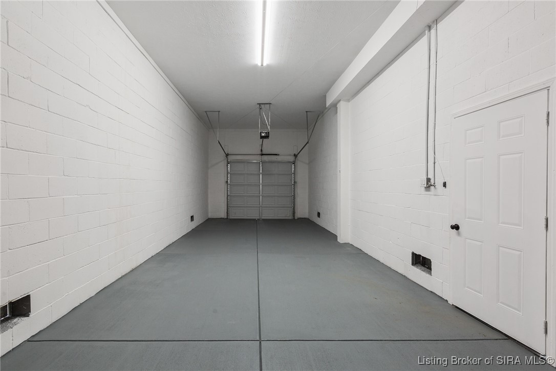 4818 Upper River Road Jeffersonville, IN 47130 - Photo 52 of 75 2 HUGE garages - fit multiple cars/truck/boats