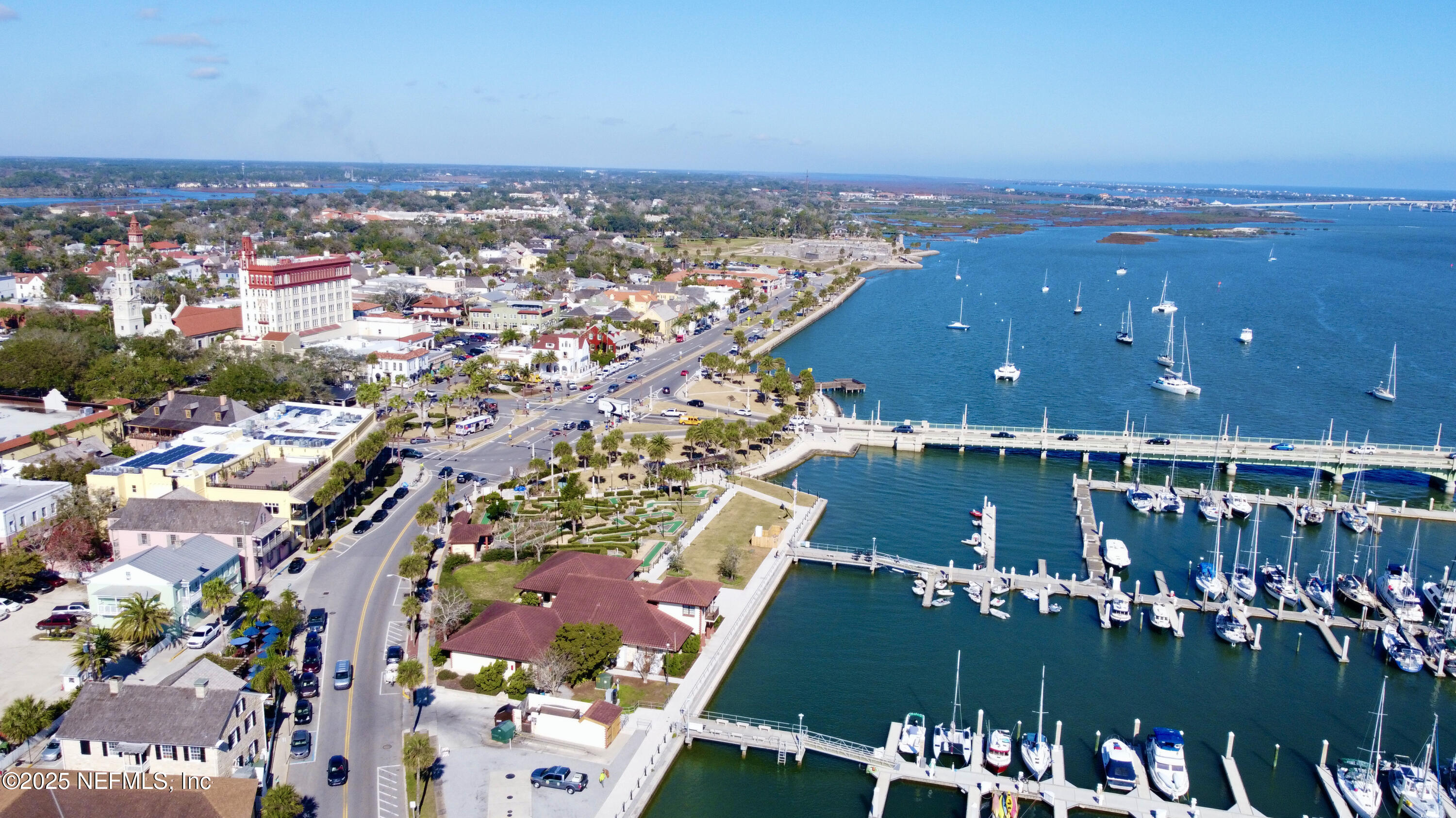 113 Red House Cir Street St. Augustine, FL 32084 - Photo 38 of 40 an aerial view of a house with a lake view