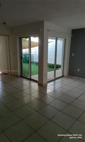 a view of empty room