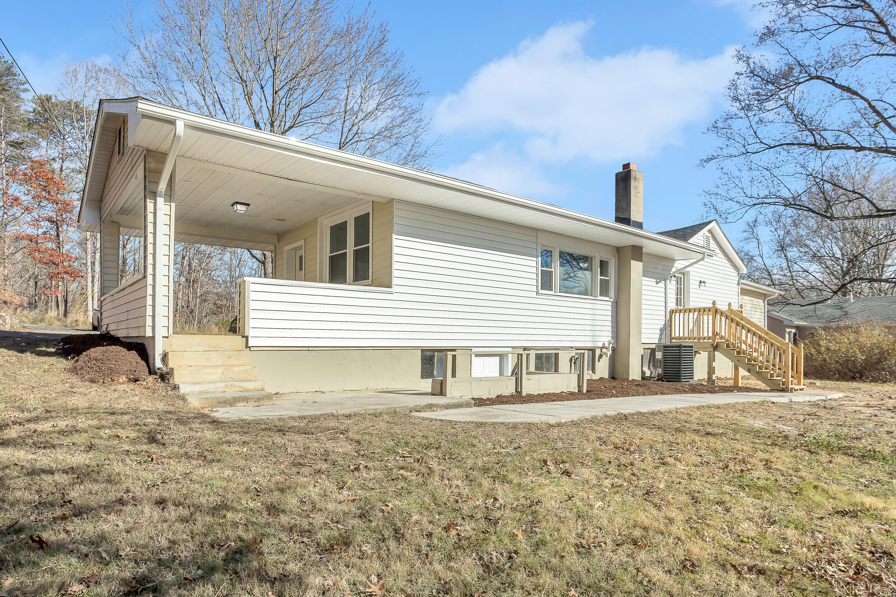 3757 Rutrough Road Southeast Roanoke, VA 24014 - Photo 27 of 42 a view of a house with a snow in the yard