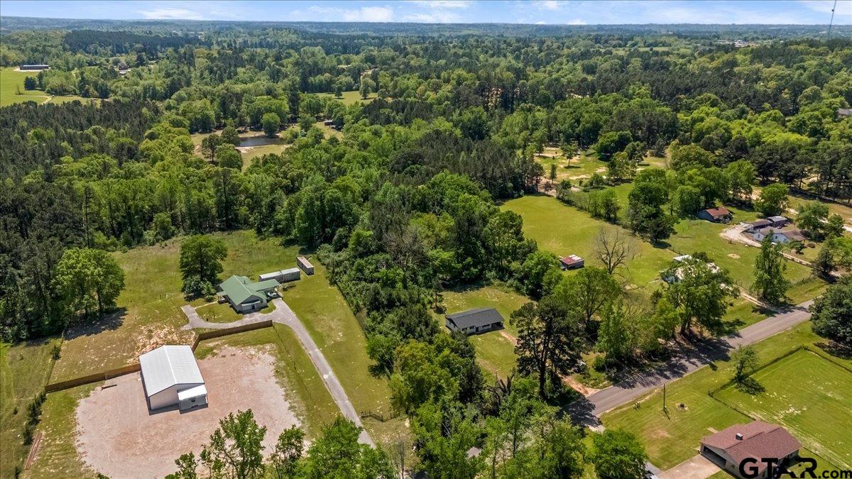 10638 County Road 384 Tyler, TX 75708 - Photo 29 of 33 an aerial view of a house with a yard
