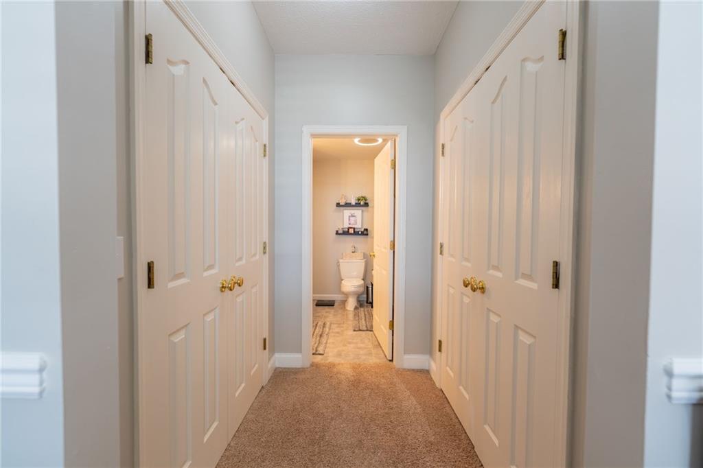 219 Adams Pointe Boulevard, Unit 9 Mars, PA 16046 - Photo 12 of 26 Two closets in primary bedroom