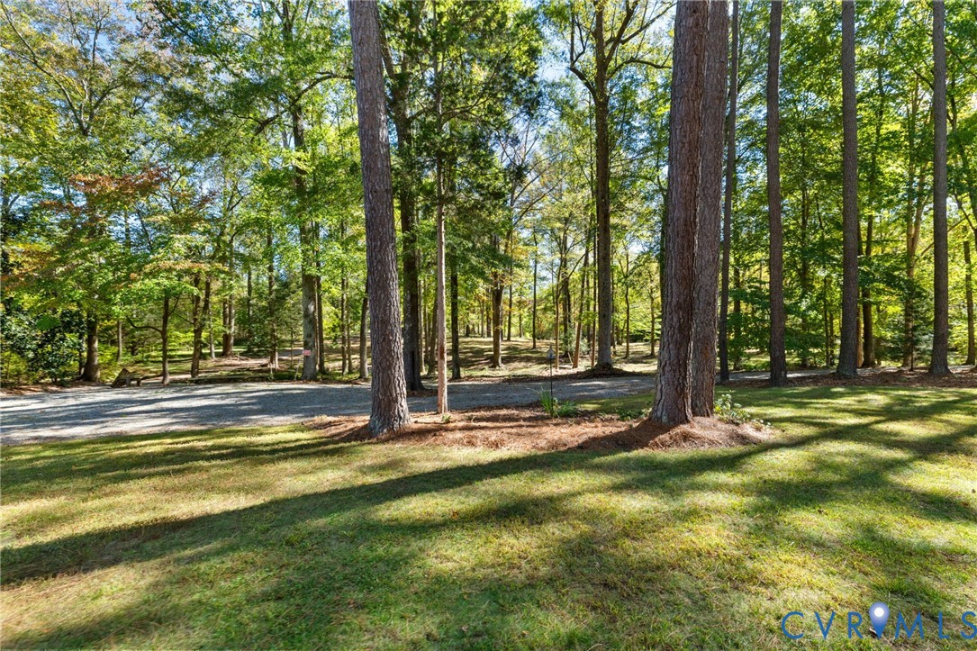 104 Petersburg Road Powhatan, VA 23139 - Photo 38 of 45 a view of a yard with large trees