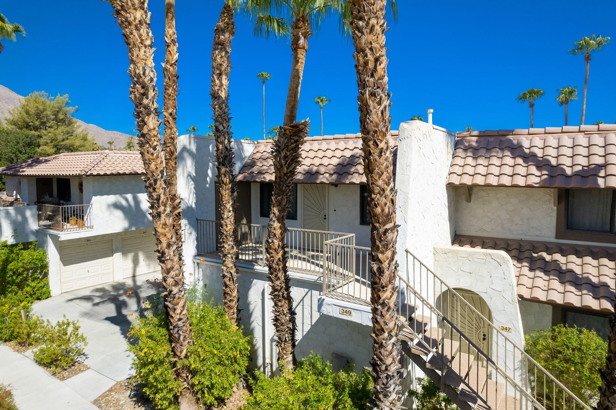 349 West Mariscal Road Palm Springs, CA 92262 - Photo 2 of 34 a view of a house with a patio
