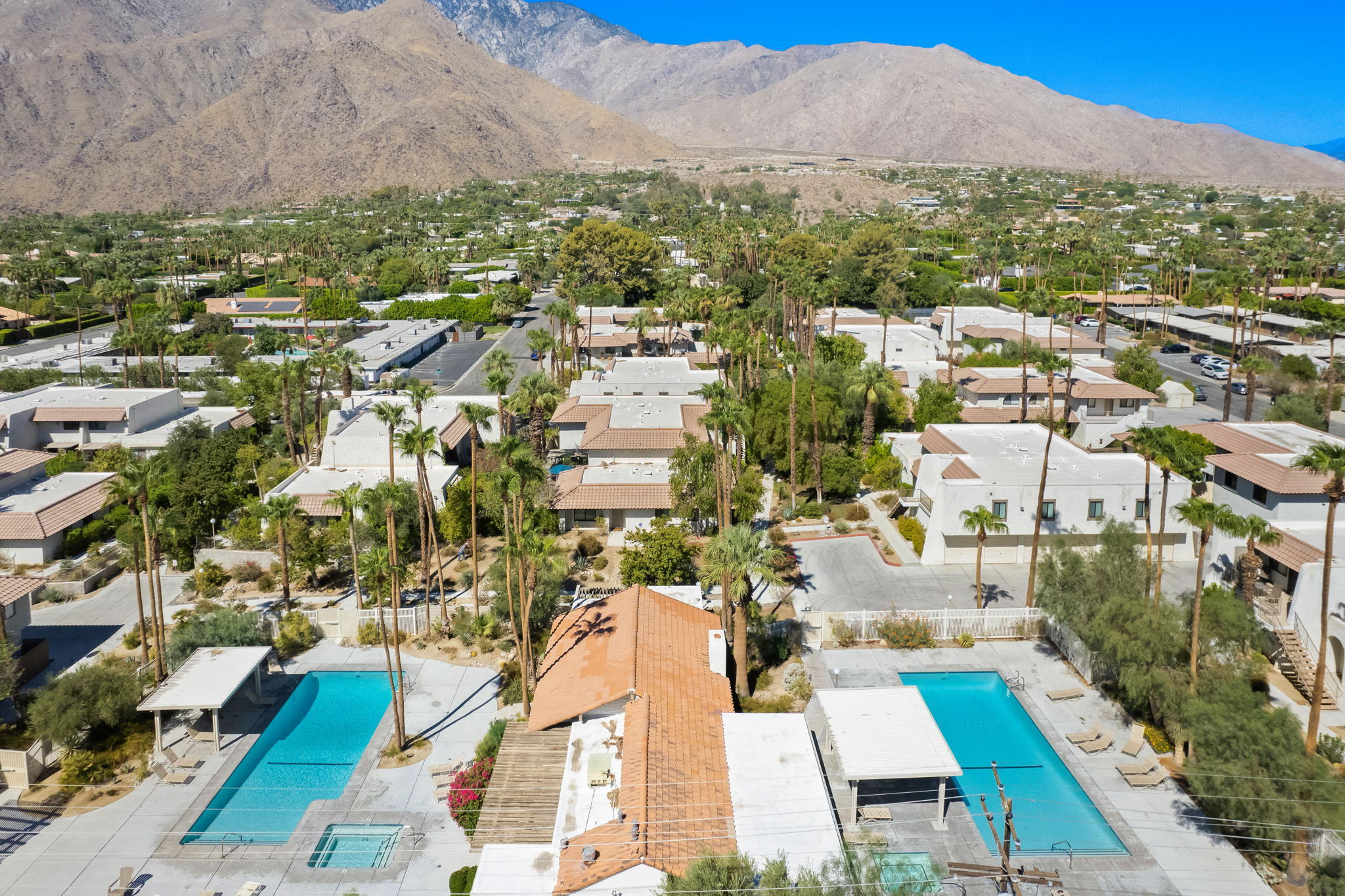 349 West Mariscal Road Palm Springs, CA 92262 - Photo 5 of 34 a view of a city with mountains in the background
