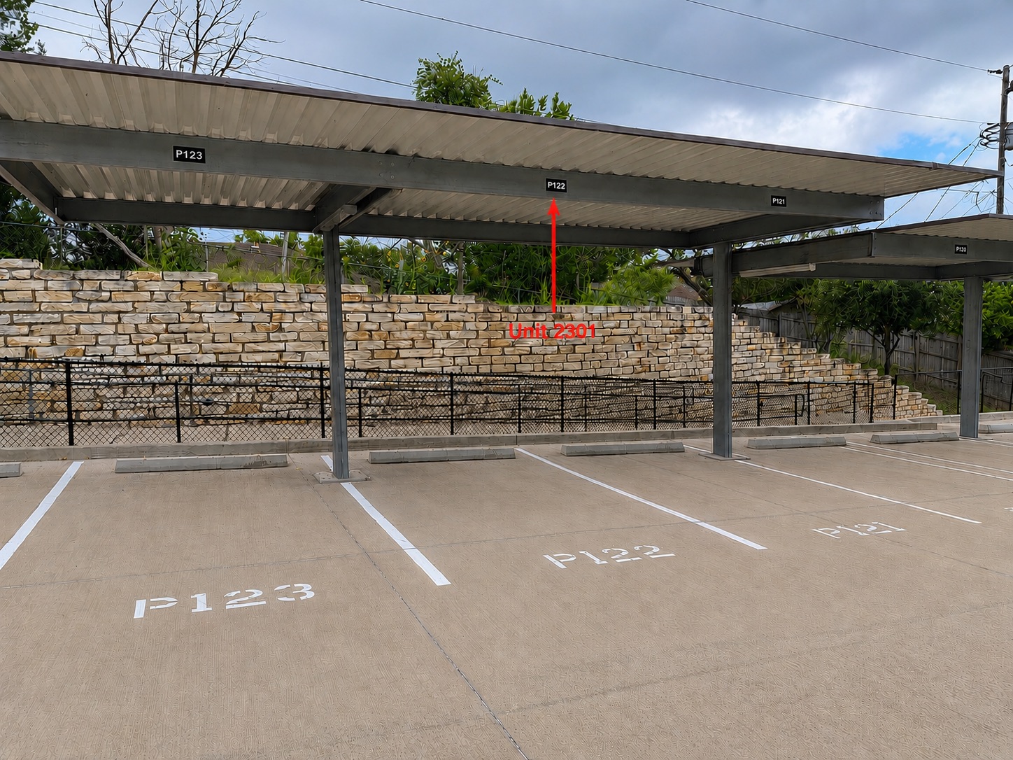 4801 Springdale Road, Unit 2301 Austin, TX 78723 - Photo 25 of 36 Covered parking offers convenience and protection for your vehicles.