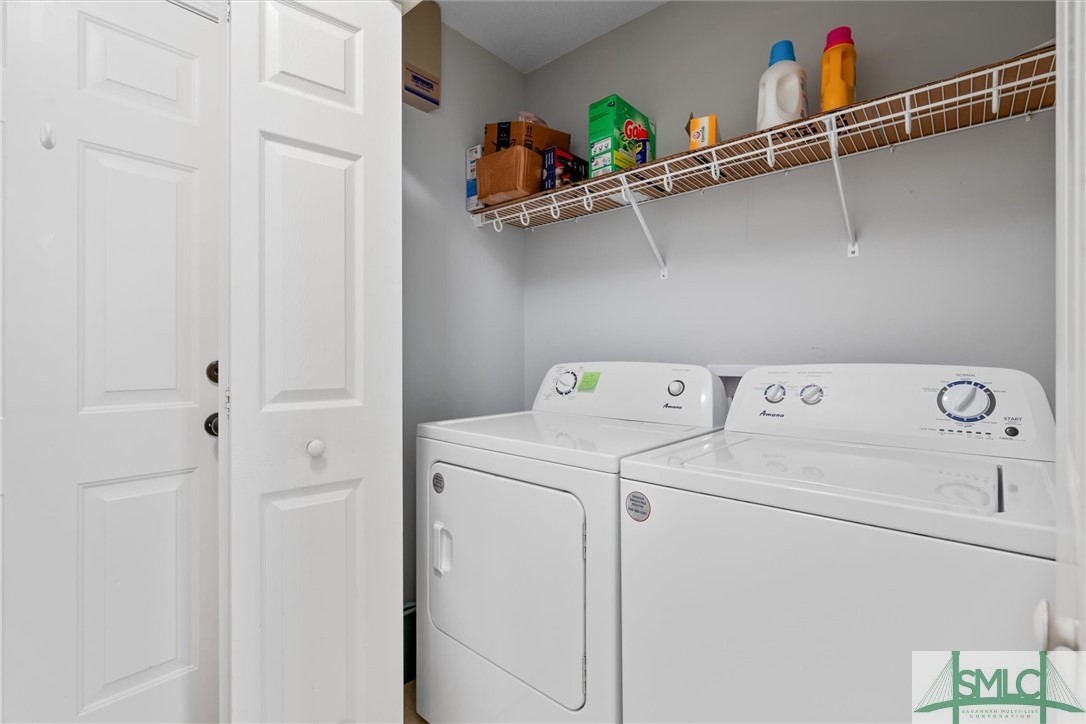 141 Mill Court Rincon, GA 31326 - Photo 25 of 41 Laundry area with included washer and dryer.