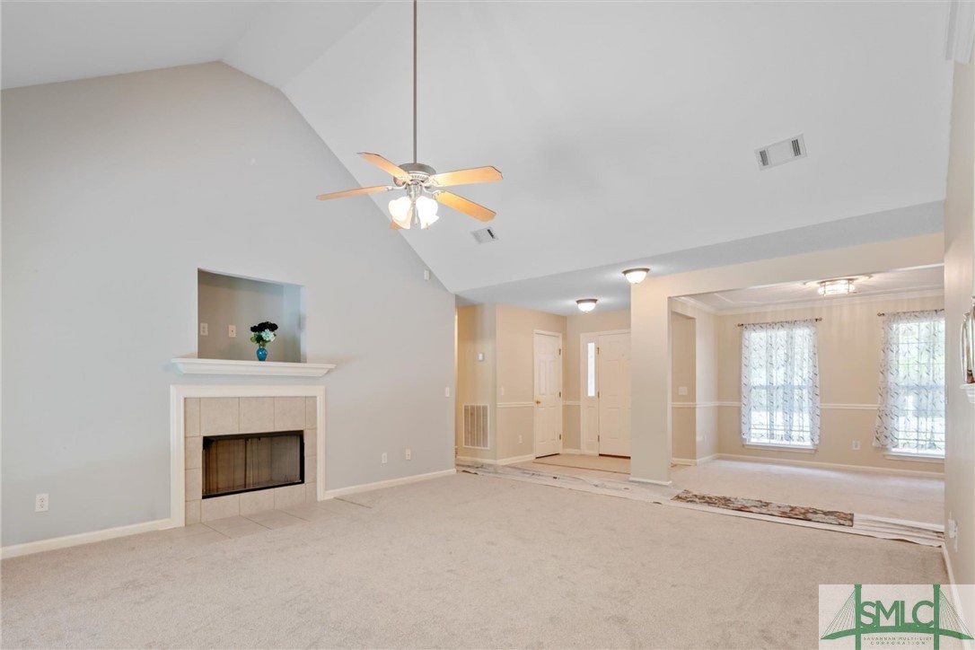 141 Mill Court Rincon, GA 31326 - Photo 4 of 41 Cozy gas fireplace.