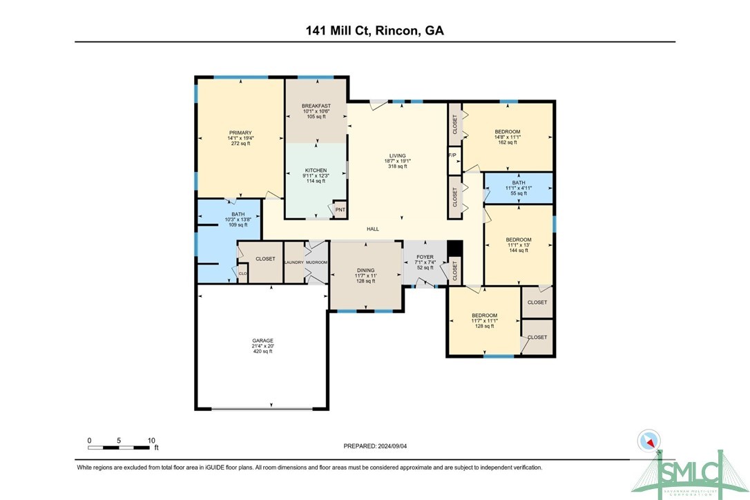 141 Mill Court Rincon, GA 31326 - Photo 41 of 41 Floorplan.