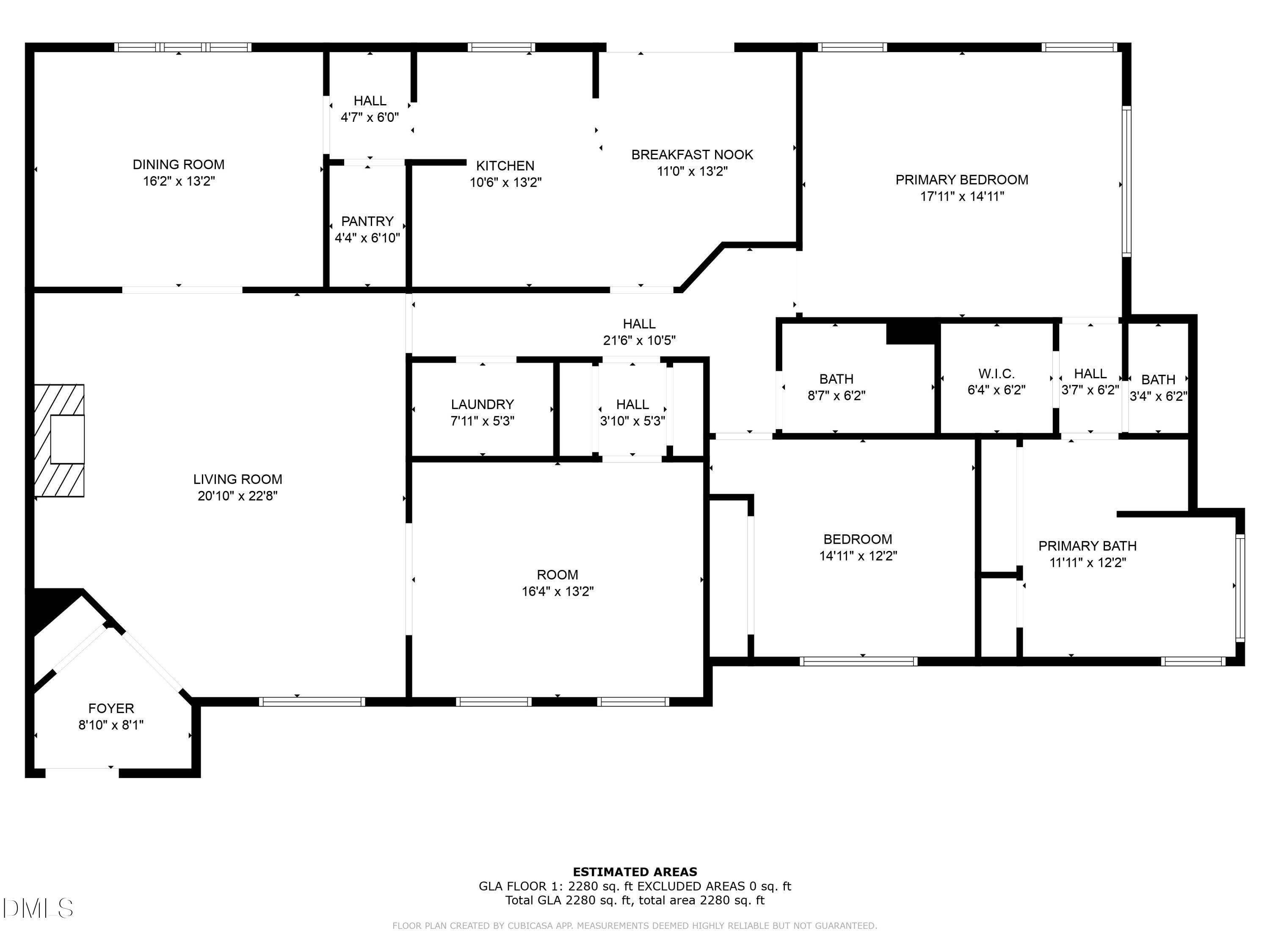 100 Edenburgh Road Raleigh, NC 27608 - Photo 52 of 52 1-Floorplan_1 100 Edenburg