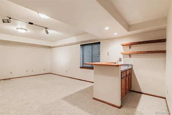 a view of a storage & utility room with washer and dryer