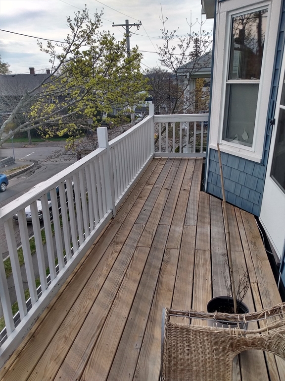 192 Federal Avenue, Unit B Quincy, MA 02169 - Photo 4 of 17 a view of balcony with wooden floor