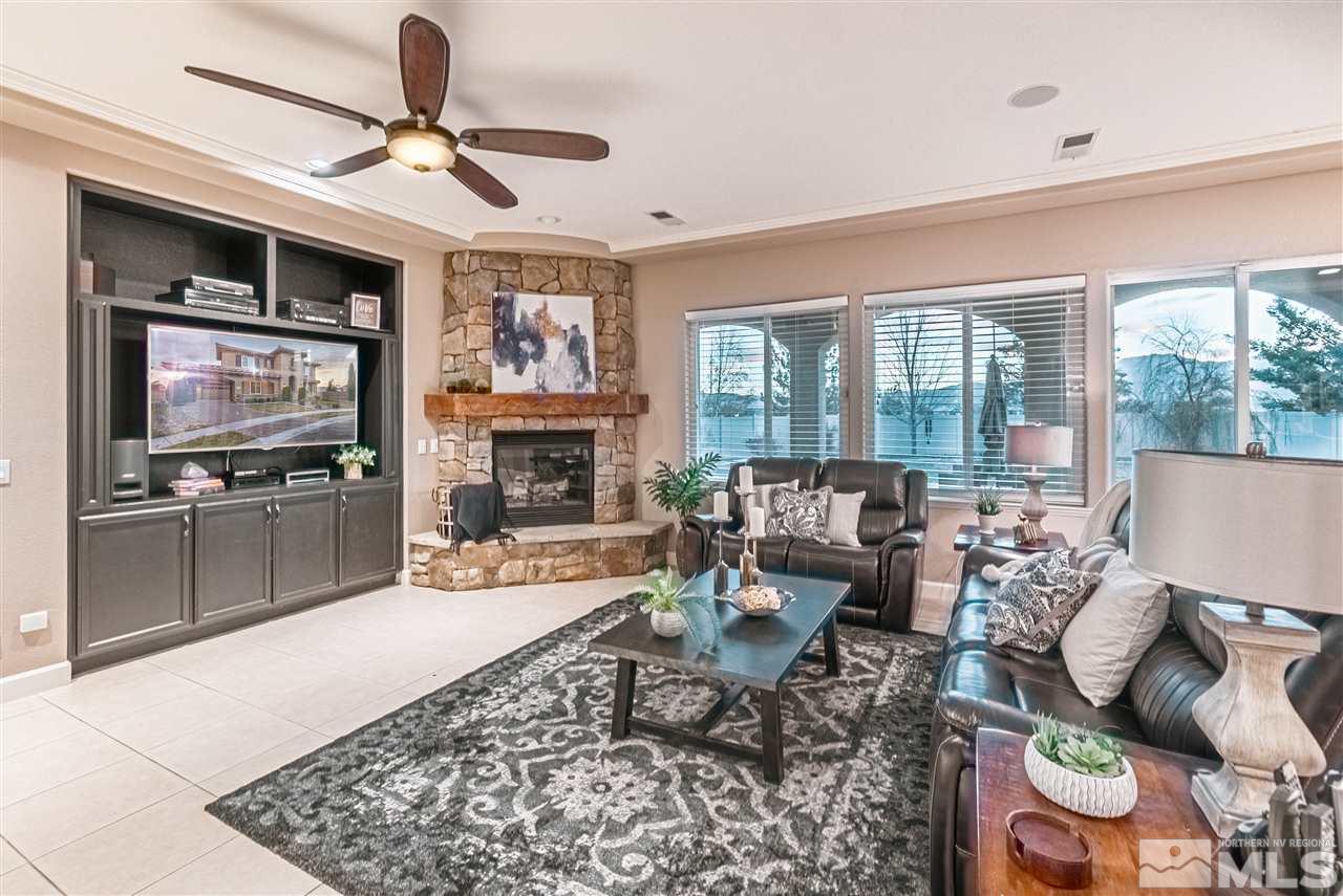 2610 Fury Court Reno, NV 89521 - Photo 10 of 25 a living room with furniture and a flat screen tv