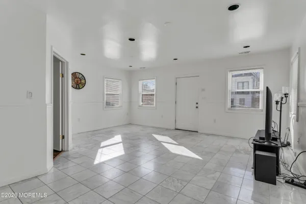a view of a livingroom with a fireplace