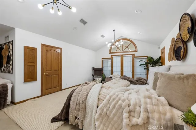 a view of a backyard with a small cabin