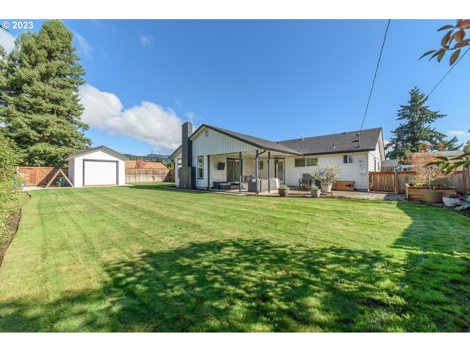 2478 15th Street Springfield, OR 97477 - Photo 26 of 29 a house view with a garden space