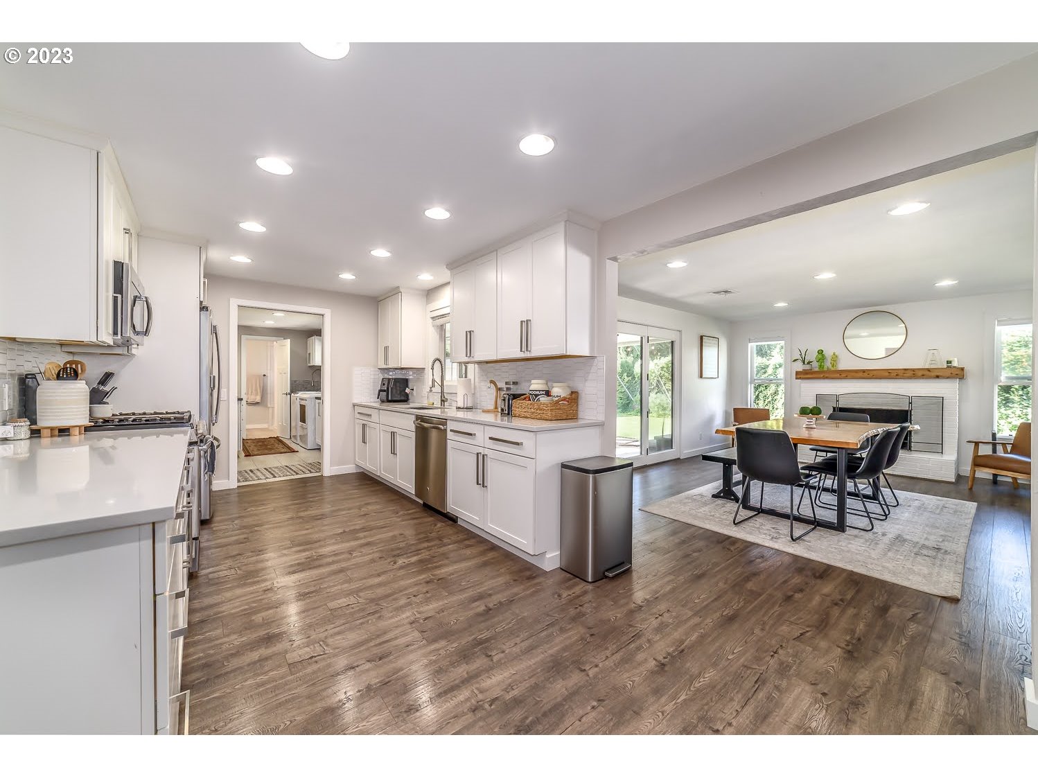 2478 15th Street Springfield, OR 97477 - Photo 9 of 29 a kitchen with a table and chairs in it