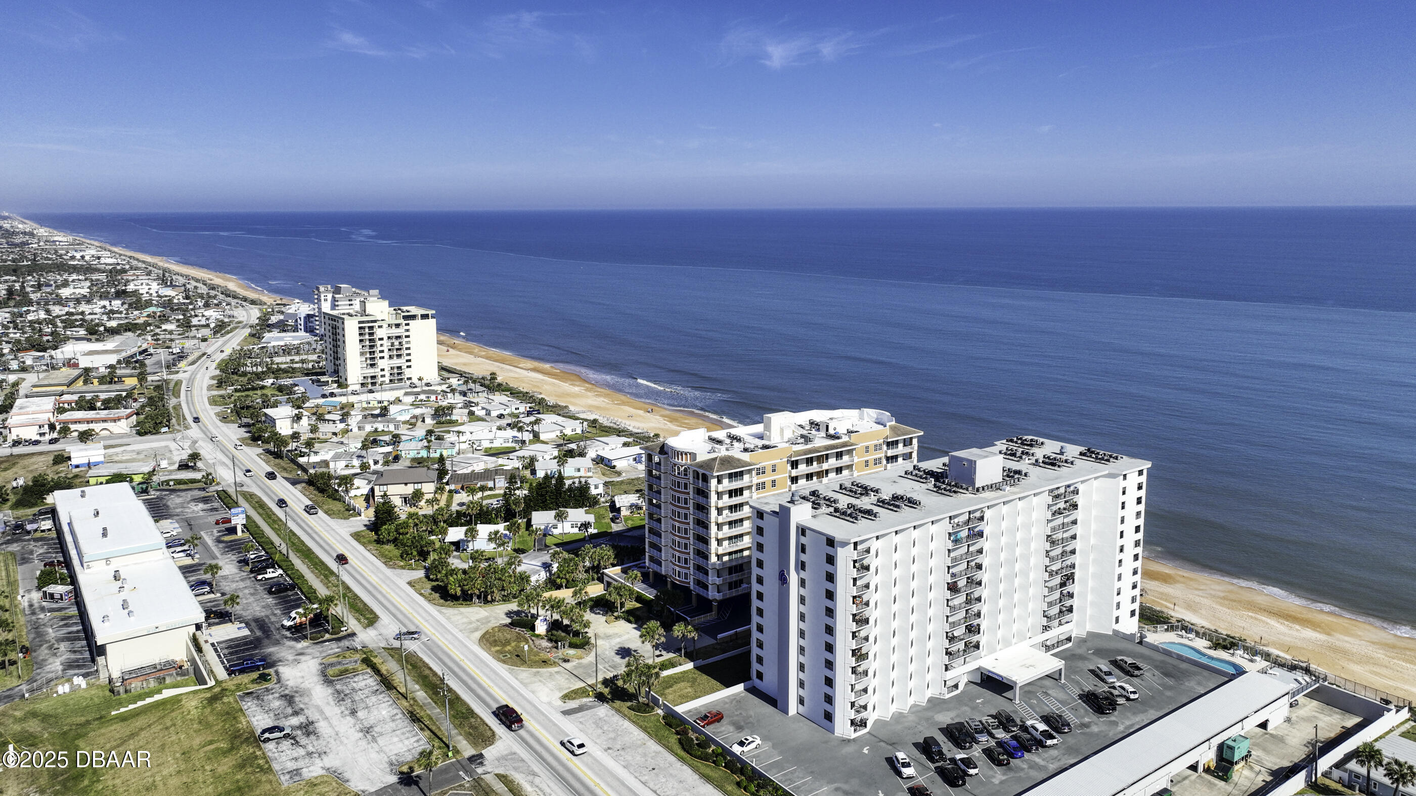 1415 Ocean Shore Boulevard, Unit 1010 Ormond Beach, FL 32176 - Photo 49 of 52 a view of a city with an ocean