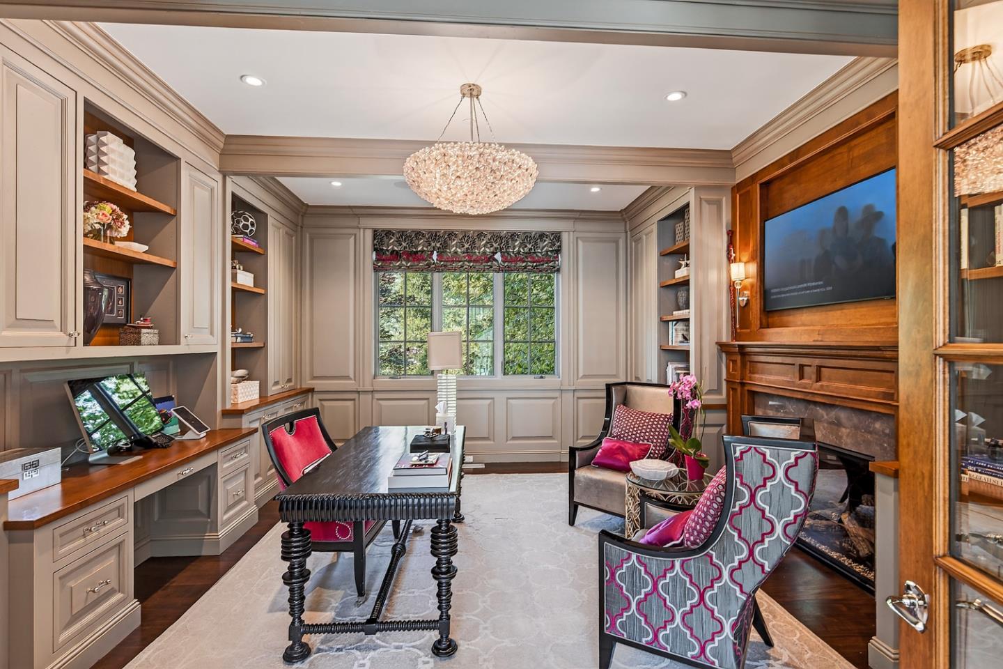 351 Walsh Road Atherton, CA 94027 - Photo 17 of 65 a very nice looking living room with furniture