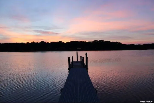 a view of outside space with mountain view