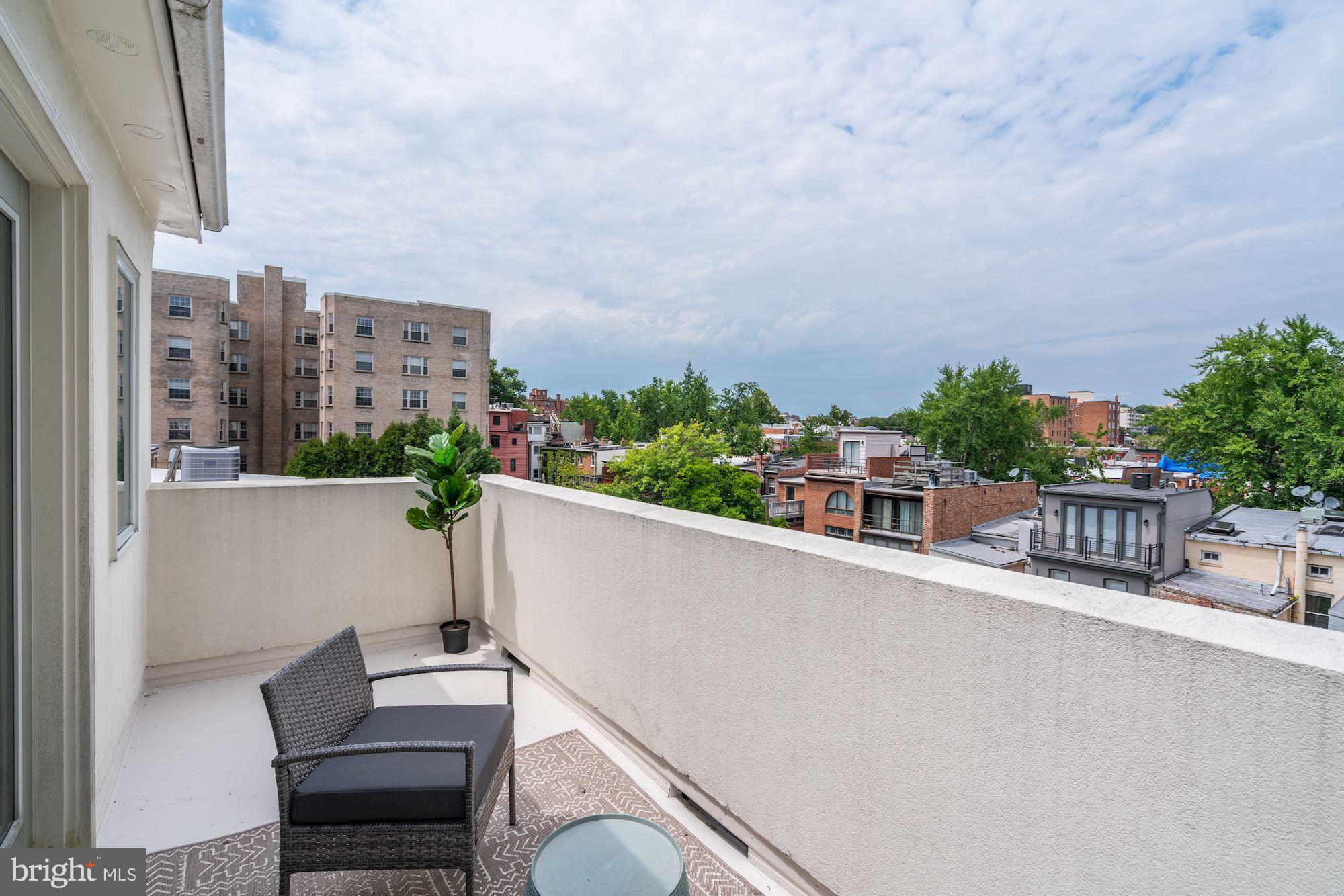 1513 S Street Northwest, Unit 3 Washington, DC 20009 - Photo 19 of 30 2nd bedroom balcony