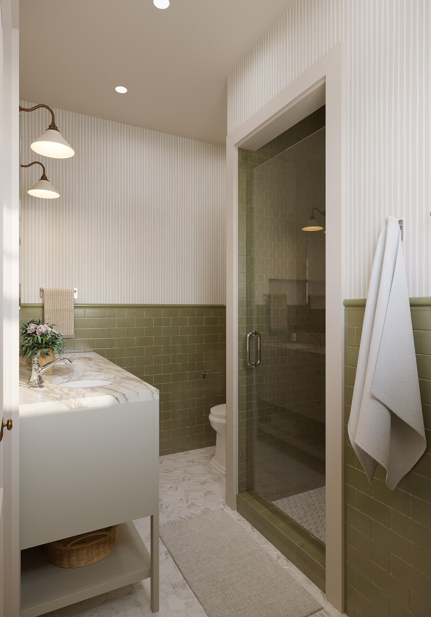 184 Sunset Avenue, Unit 102 Palm Beach, FL 33480 - Photo 5 of 14 Primary Bathroom