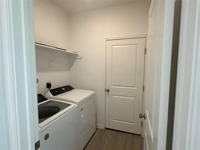 a room with storage and utility