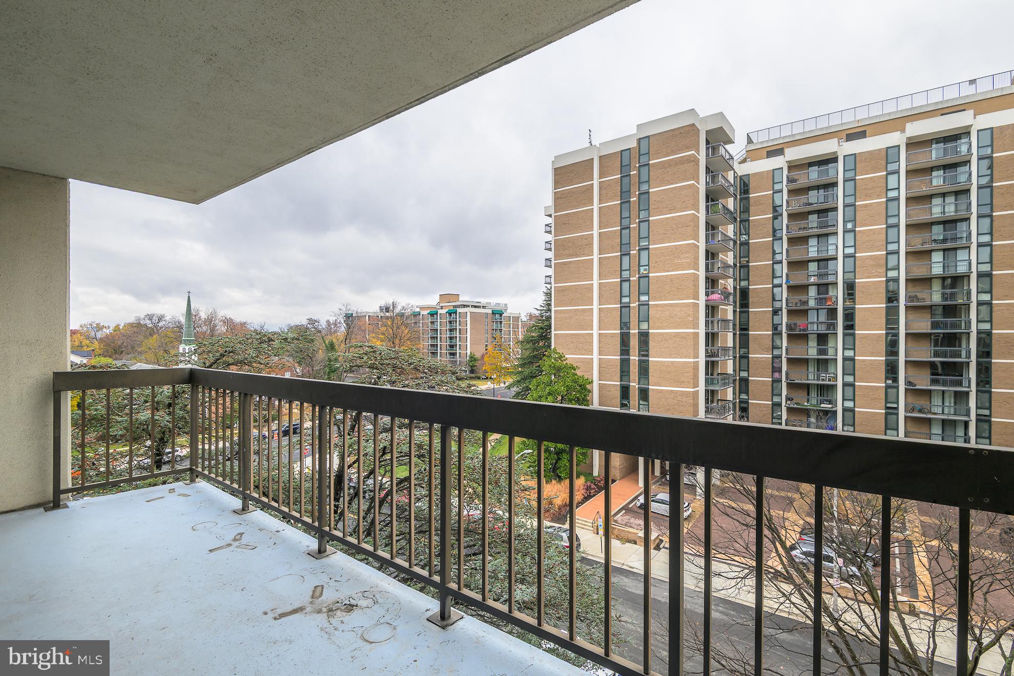 1016 South Wayne Street, Unit 604 Arlington, VA 22204 - Photo 20 of 42 a view of a building from a balcony
