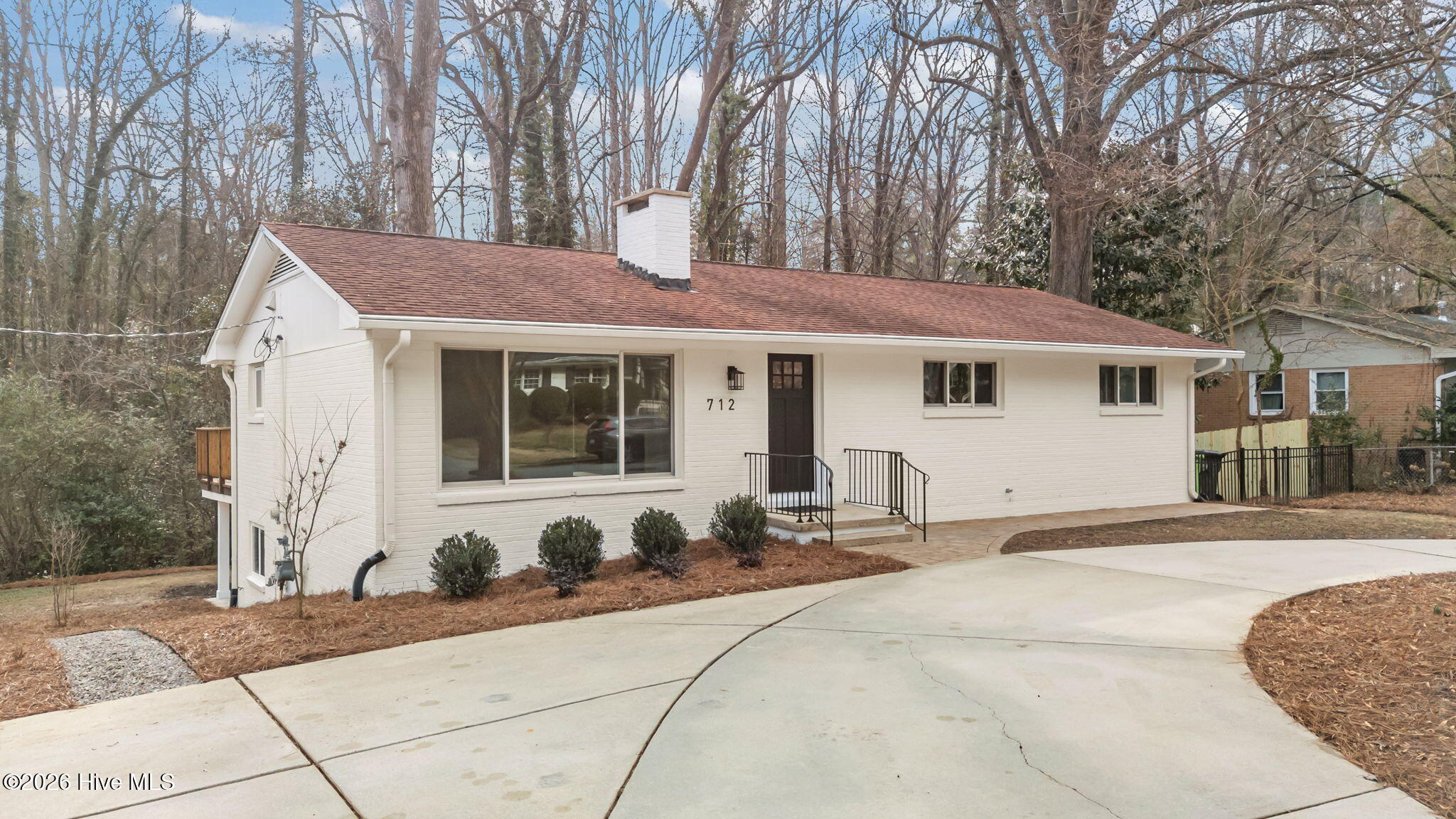 712 Beaver Dam Road Raleigh, NC 27607 - Photo 1 of 30 2-web-or-mls-DJI_20260109104506_0780_D