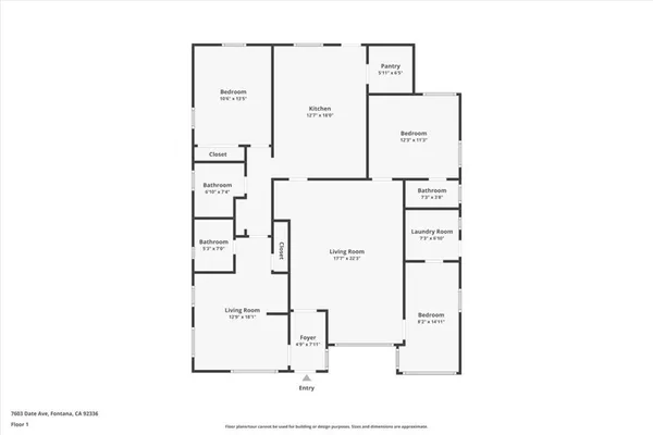 $499,999 | 7603 Date Street, Fontana, CA 92336
