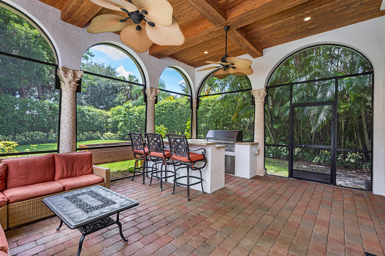 17904 Key Vista Way Boca Raton, FL 33496 - Photo 46 of 65 Screened In Patio + Outdoor Kitchen