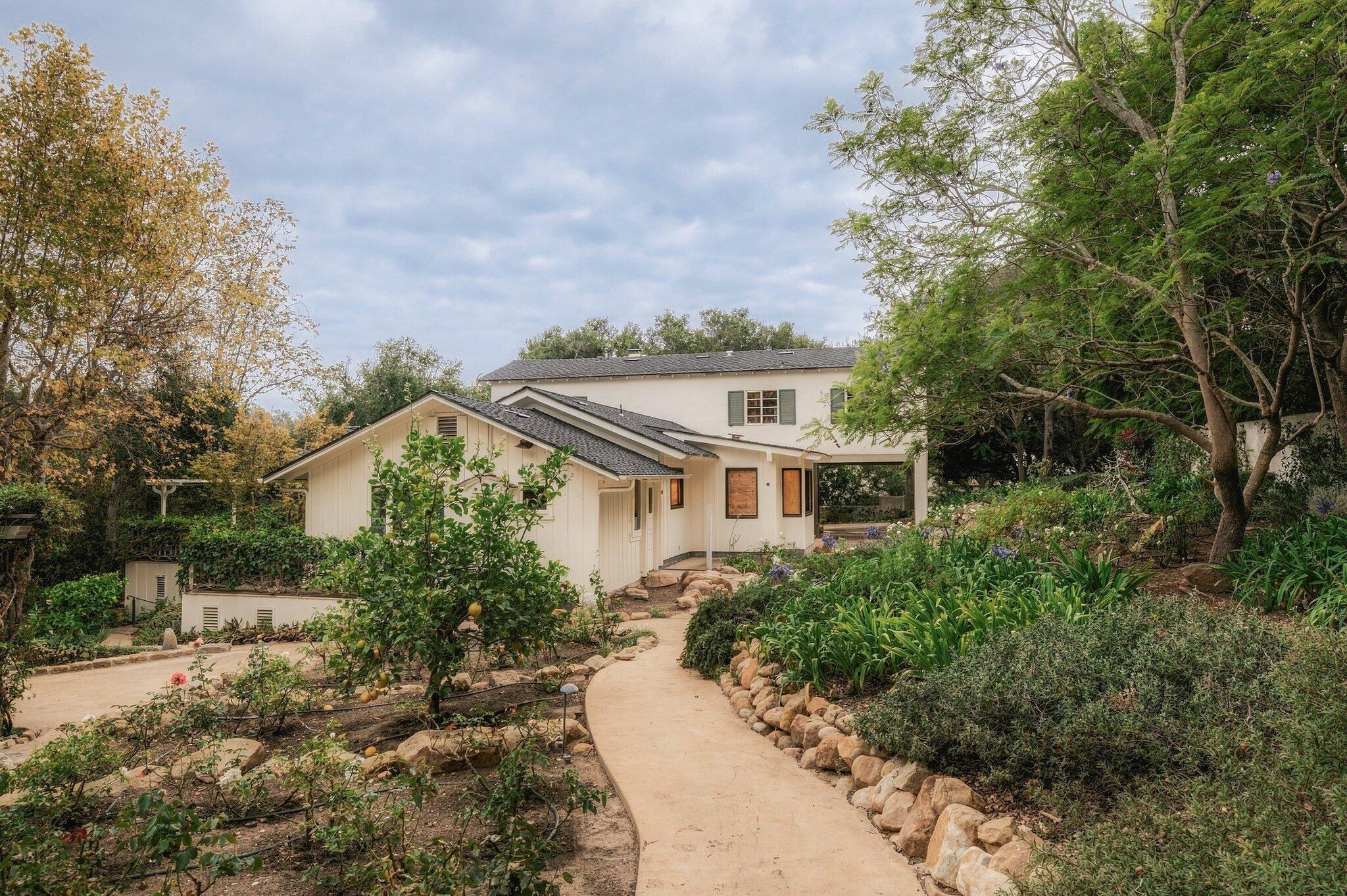 605 San Ysidro Road Montecito, CA 93108 - Photo 9 of 14 Back of property