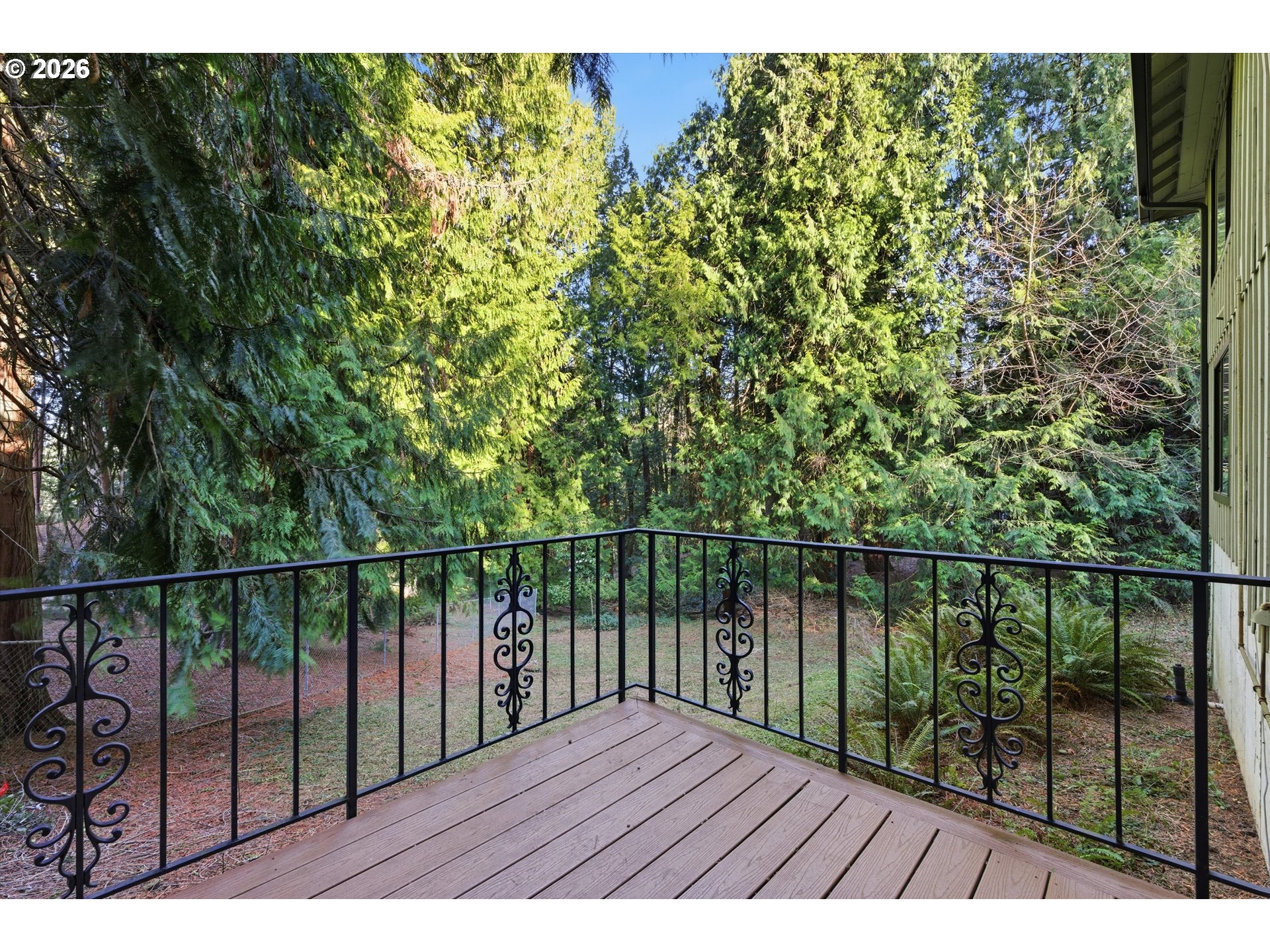 7236 Southeast 133rd Place Portland, OR 97236 - Photo 39 of 42 a view of balcony with wooden floor