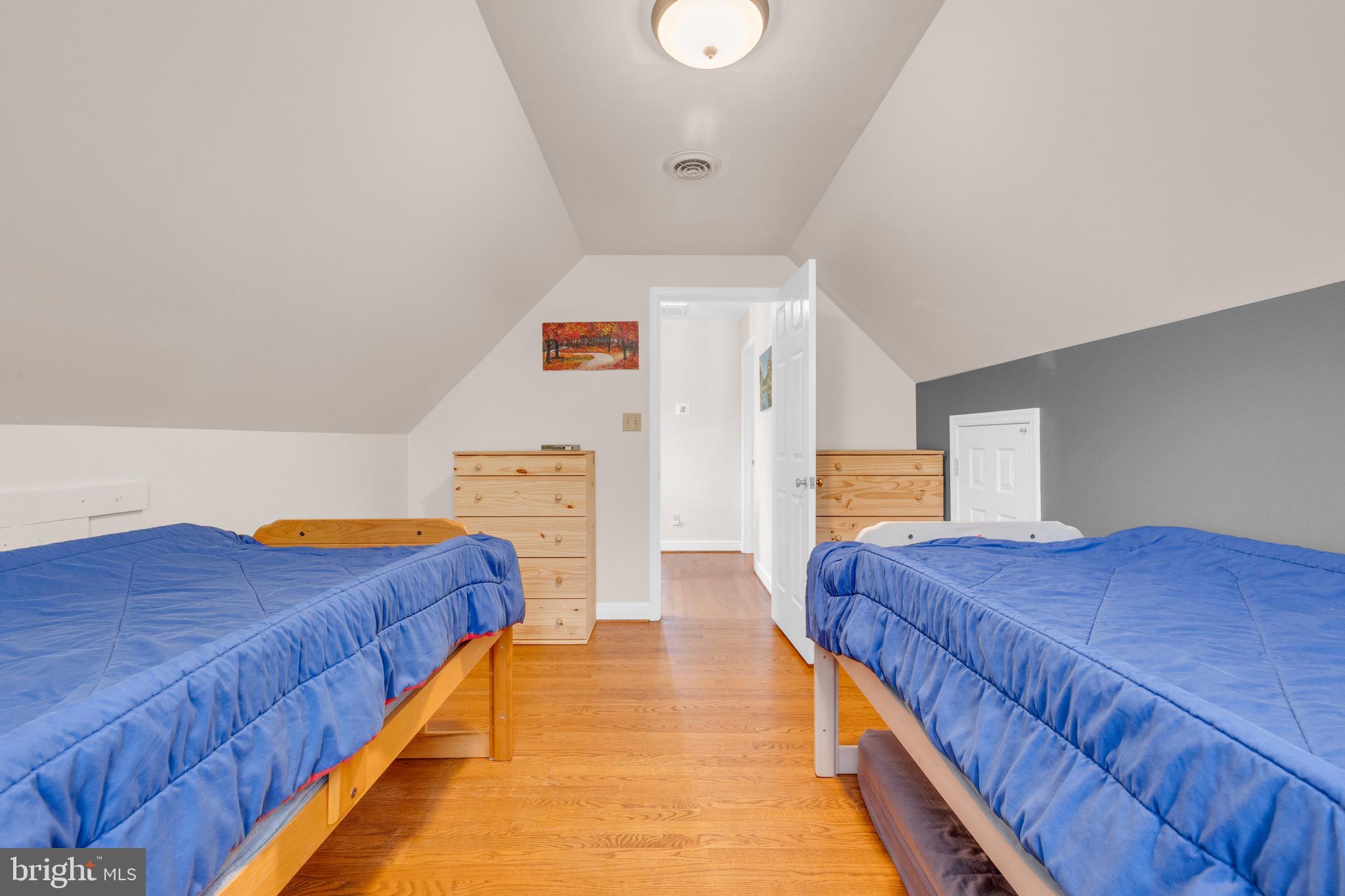 8729 Green Road Warrenton, VA 20187 - Photo 29 of 42 a bedroom with bed and balcony