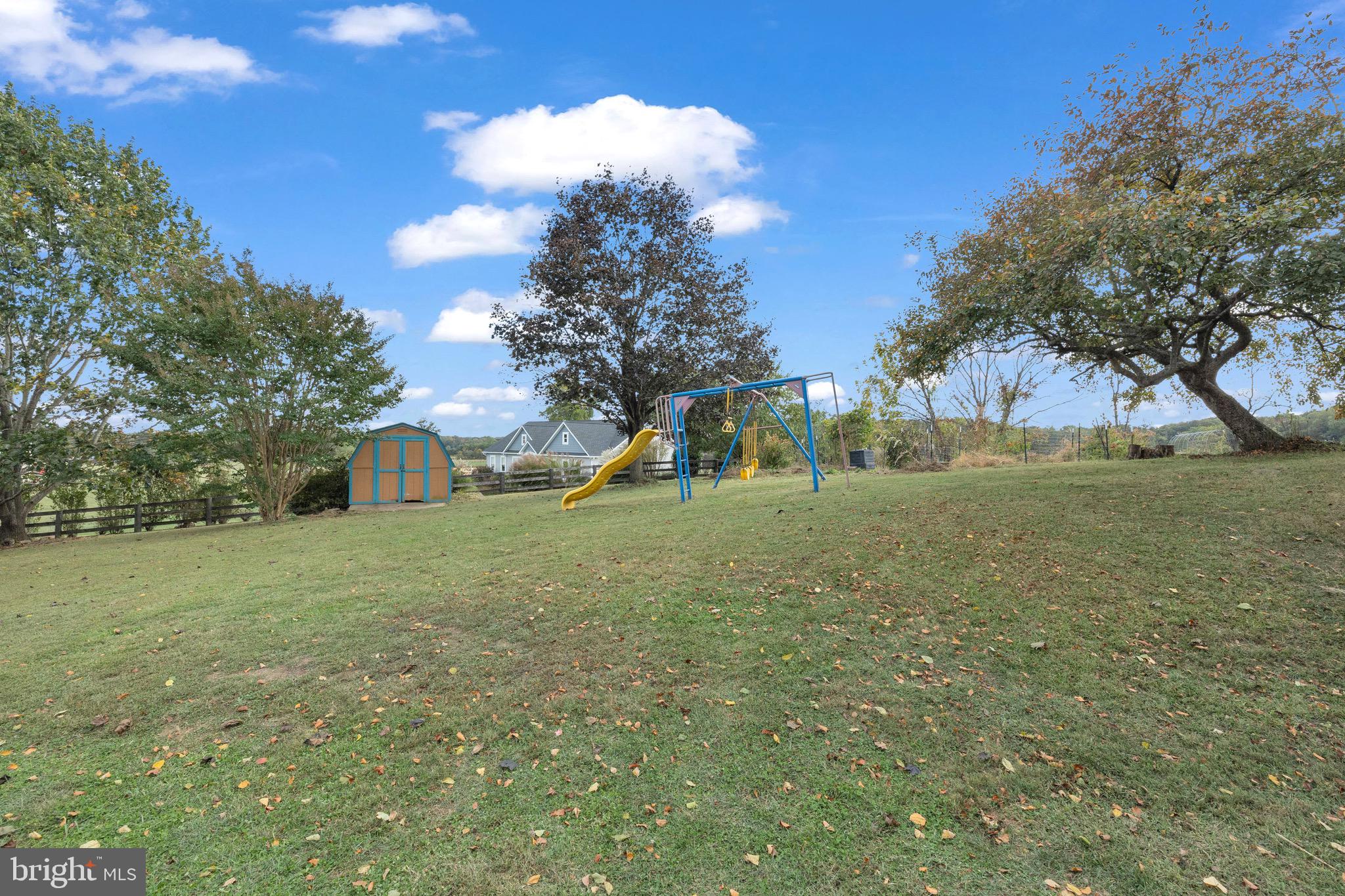 8729 Green Road Warrenton, VA 20187 - Photo 9 of 42 a view of a green field with trees