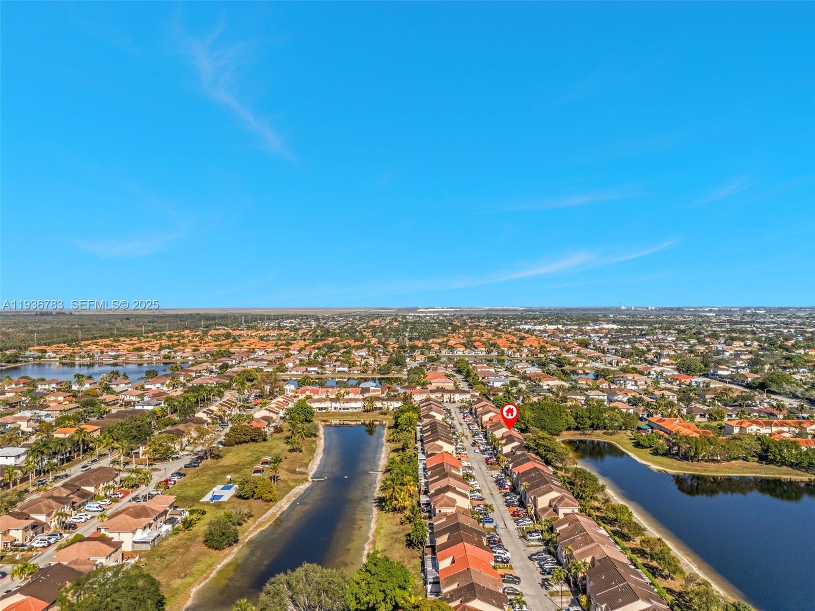 3725 Southwest 153rd Court Miami, FL 33185 - Photo 18 of 22 an aerial view of multiple house