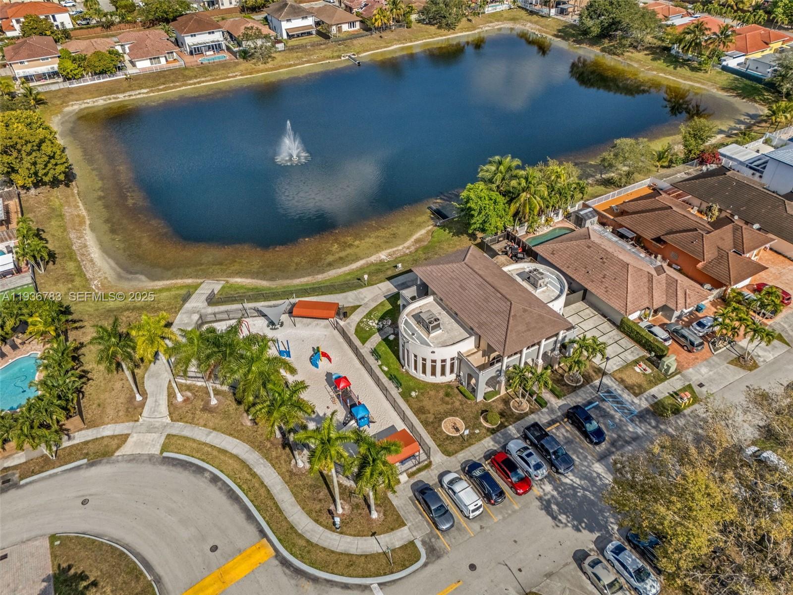 3725 Southwest 153rd Court Miami, FL 33185 - Photo 6 of 22 an aerial view of a house swimming pool and outdoor space