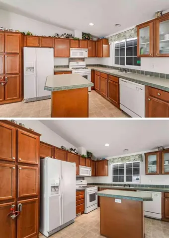 a view of outdoor space and city view