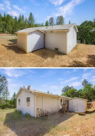 a view of outdoor space and yard