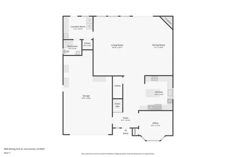 $799,000 | 9969 Stirling Park Drive, Sacramento, CA 95827