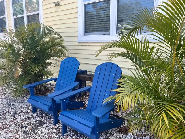 an aerial view of residential building with ocean view