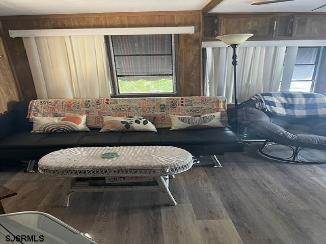 81 Flounder Ocean View, NJ 08230 - Photo 5 of 25 a bathroom with a granite countertop sink and a mirror